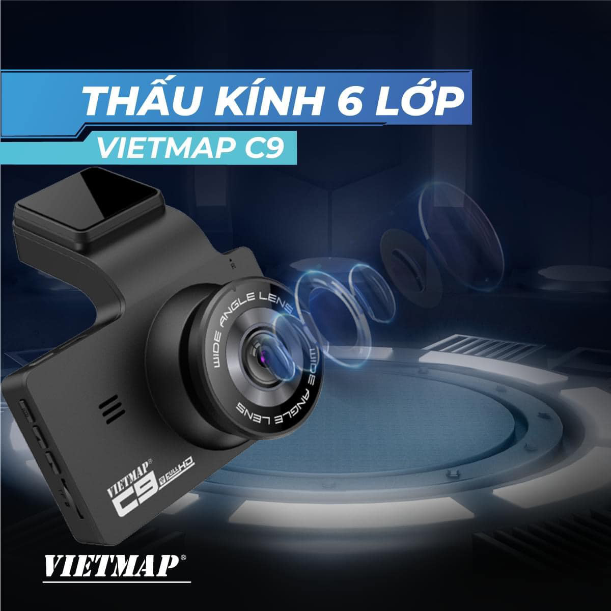 camera hành trình vietmap c9 full hd